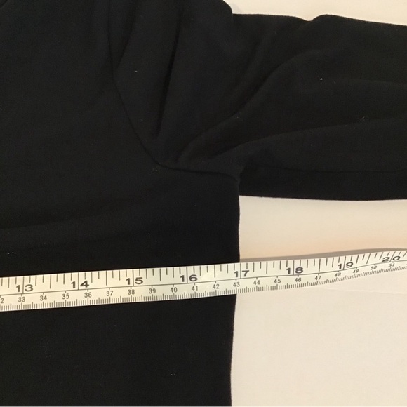 White House Black Market Black Lined Fit Flare Dress 3/4 Sleeves Women’s Small - Picture 6 of 6